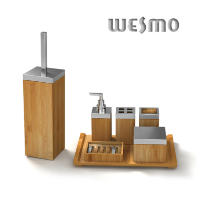 Bamboo Bathroom Set