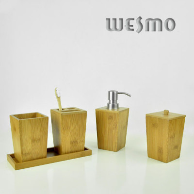 Bamboo Bathroom Set