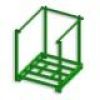 All-welded Stacking Rack