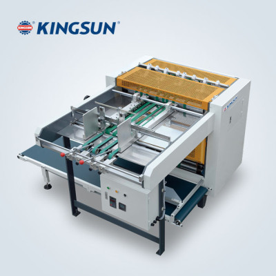 Automatic board grooving machine