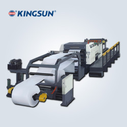 high speed servo control paper sheeting machine