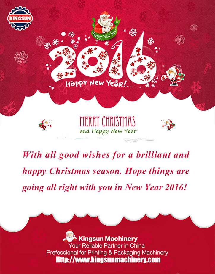 Kingsun Machinery Warm Greeting