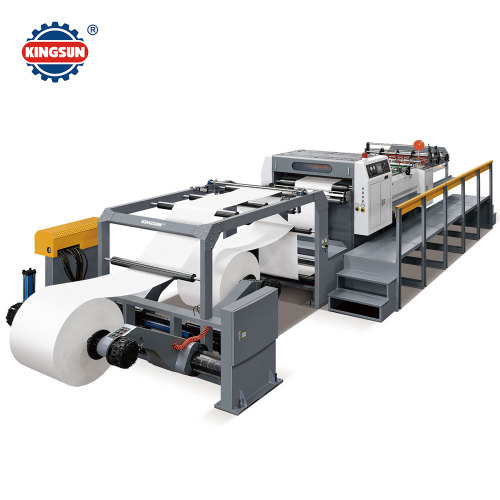 Servo control paper roll to sheet cutting machine