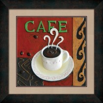 3d relief wall arts; still life; coffe cup
