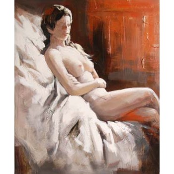 nude oil painting RA09005-100x120