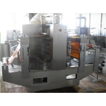 Liquid double film four-side sealing and multi-line packing machine