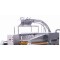 Liquid double film four-side sealing and multi-line packing machine