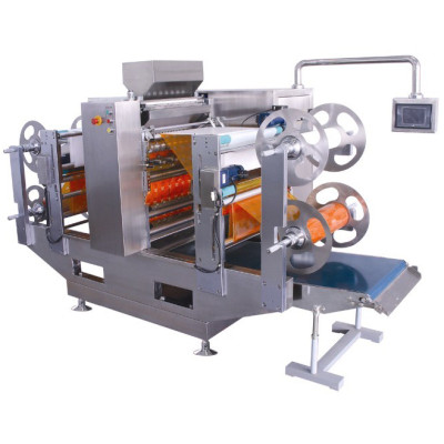 Granule Multi-layer Pouch Four-side Sealing & Multi-line Packing Machine