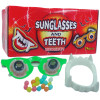 Toy candy with Sunglasses and Teeth 