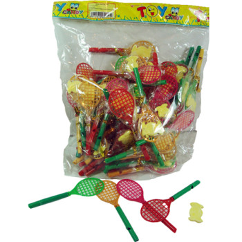 Racket Whistle Toy Candy