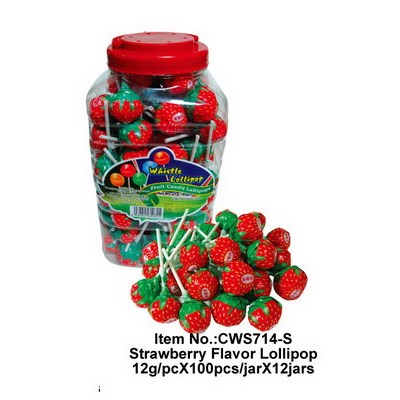 Strawberry Flavor Lollipop