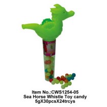 Sea Horse Whistle Toy Candy