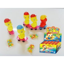 Skateboard Duck Toy Candy