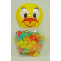 Yellow Duck Bottle With Jelly Bean