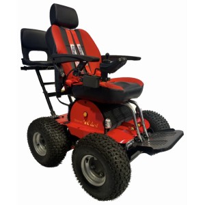 Double seat wheelchair