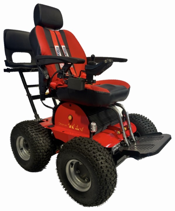 Double seat wheelchair