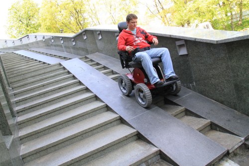 輪椅車演示