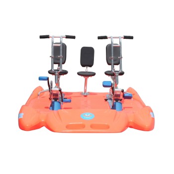 Pedal boat for 3 person / human sport equipment