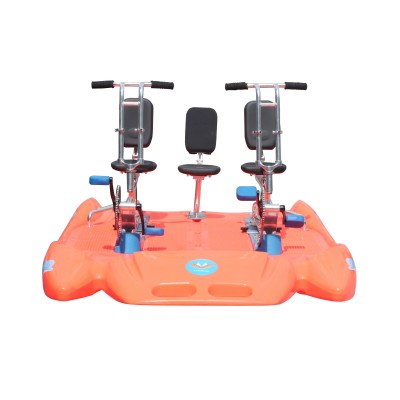Water boat for fishing / pedal boat for 3 people