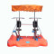 Pedal boats with awning / water boats for 2 person