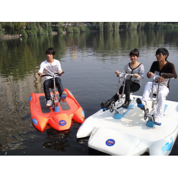 water bike for 2 person / pedal boat for rental