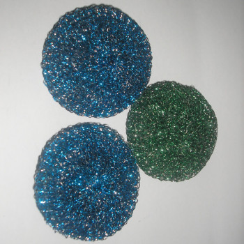 Colorful scourer cleaning ball