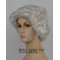 white holiday wig