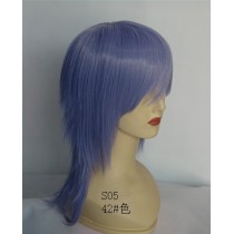 Colorful cisplay wig