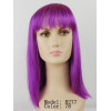 Purple holiday wig