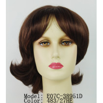 QIAOLING short synthetic  wig
