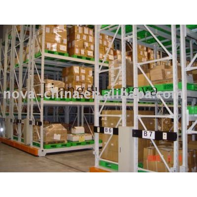 Movable pallet racking