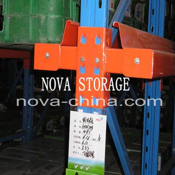 Drive-in pallet rack for warehouse