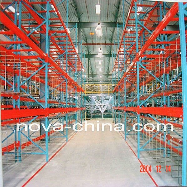 Warehouse shelve racks