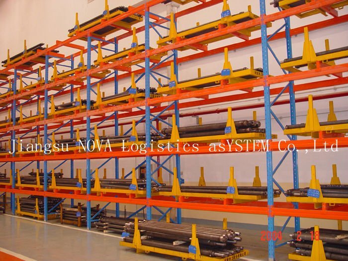 Warehouse steel shelf