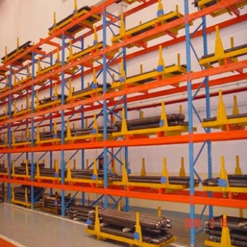 Warehouse shelve racks