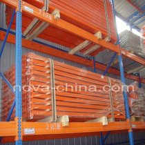 Heavy duty warehouse selective pallet racking