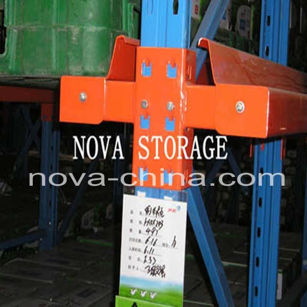 Warehouse storage drive in pallet racking