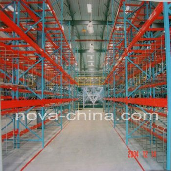Steel structure warehouse shelf
