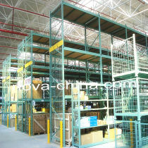 warehouse storage iron shelving