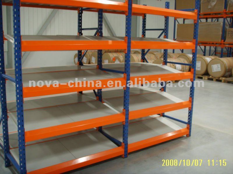 longspan shelving system with 10 year warranty time