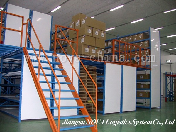 warehouse mezzanine pallet racking