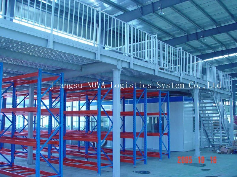 Storage Mezzanine Floor Metal Structure