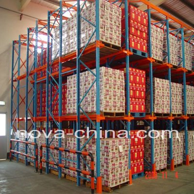 storage drive-in racking system