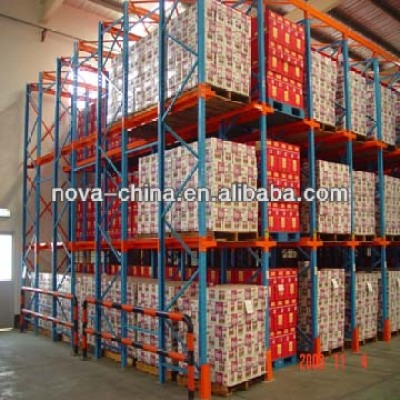 Large space utilization Drive-in Warehouse Rack