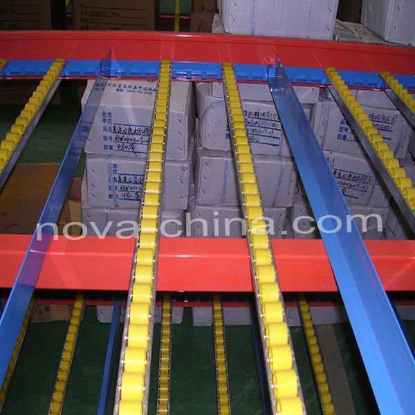 Upright frame structure Rolled Material Storage