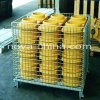 foldable and reliable metal pallet cage