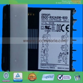 new OMRON E5CC-RX2ASM-800 100-240VAC Temperature Controller