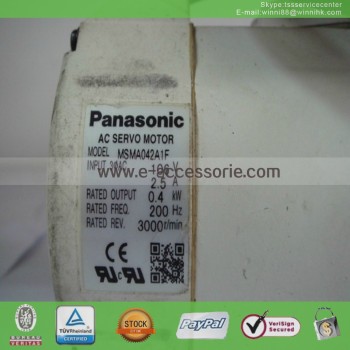 AC MSMA042A1F Used PANASONIC SERVO MOTOR 60 days warranty