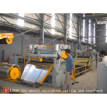 High Speed Steel coil Cut to length line