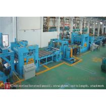 low speed heavy steel coil cut to length line